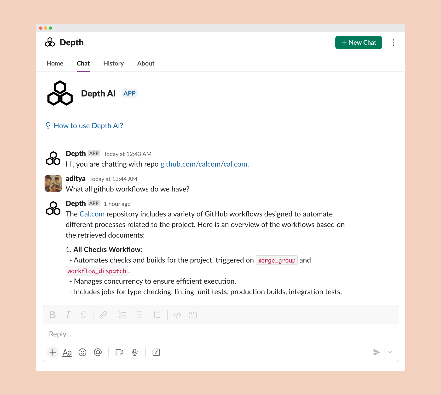 Slack Integration